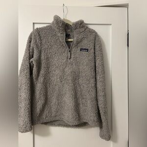 Patagonia Los Gatos Quarter-Zip Pullover - Light Gray